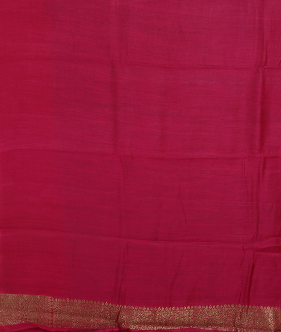 Bluish Grey Banaras Tussar Saree T4144193