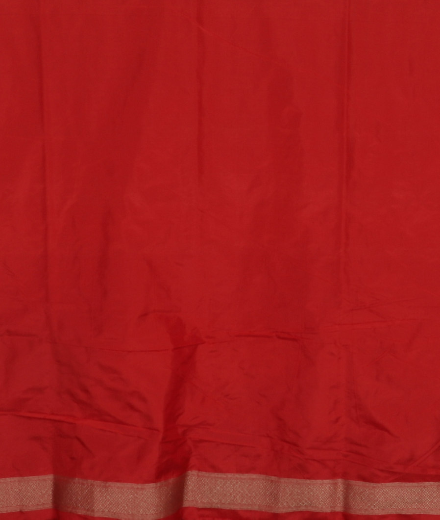 Bluish Green Banaras Silk Saree T3903813