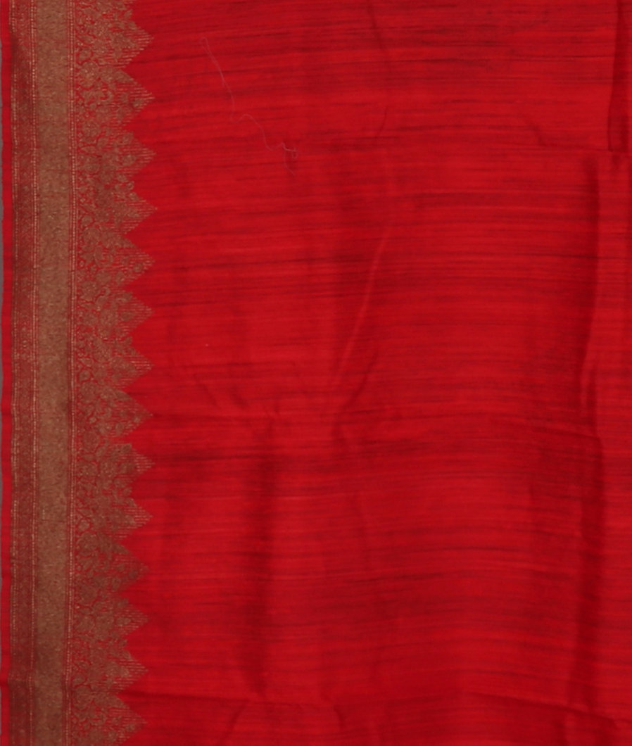 Black Banaras Tussar Saree T4056183