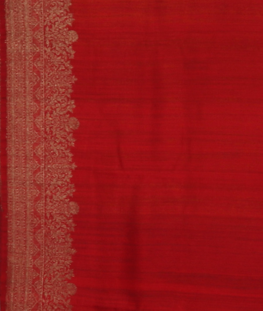 Yellow Banaras Tussar Saree T4056043