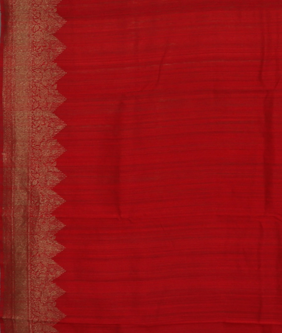 Beige Banaras Tussar Saree T4056223