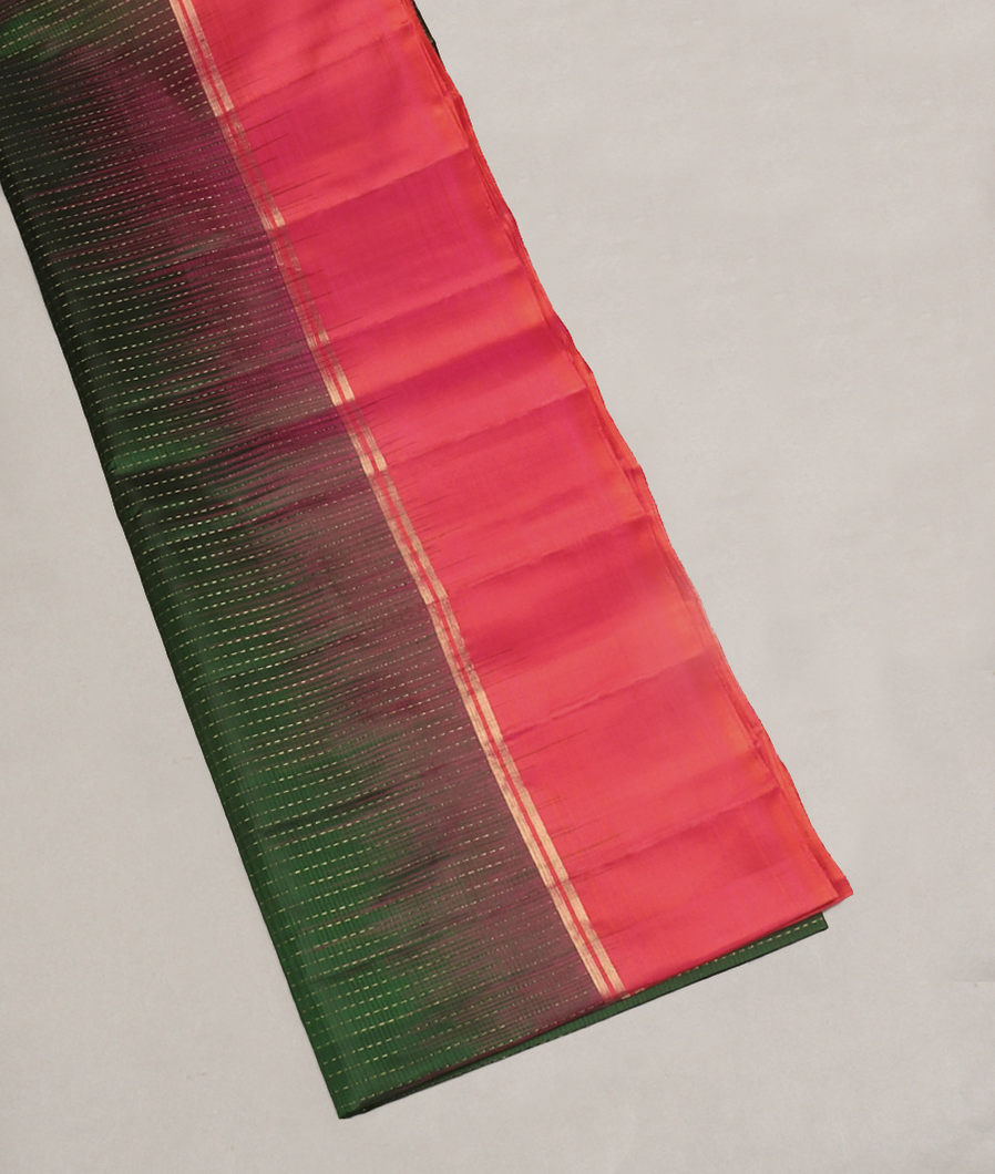 Green Soft Silk Saree T413337-image