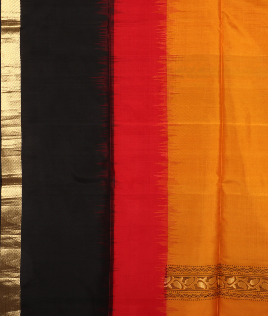 Yellow Soft Silk Saree T4106613