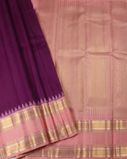 Purple Handwoven Kanjivaram Silk Saree T4153802