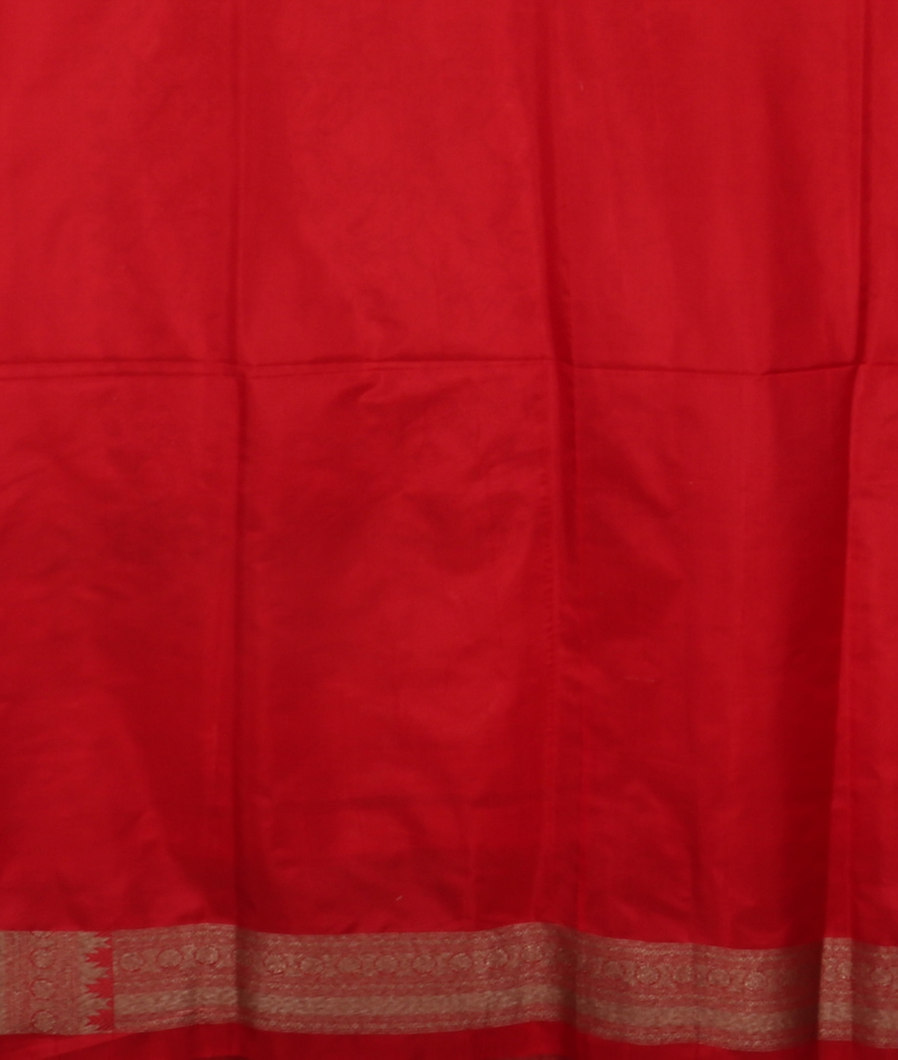 Beige Banaras Silk Saree T3982203