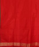 Red Banaras Silk Saree T4105343