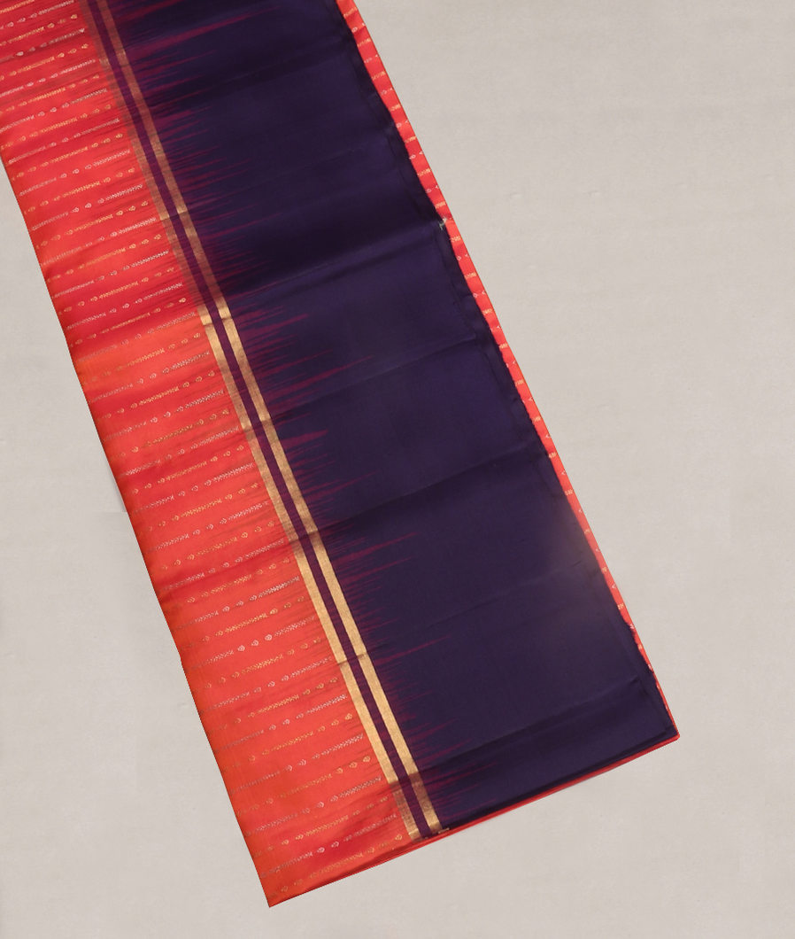 Pinkish Orange Soft Silk Saree T404473-image