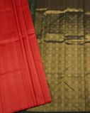 Red Handwoven Kanjivaram Silk Saree T3686132