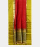 Red Soft Silk Saree T4090122