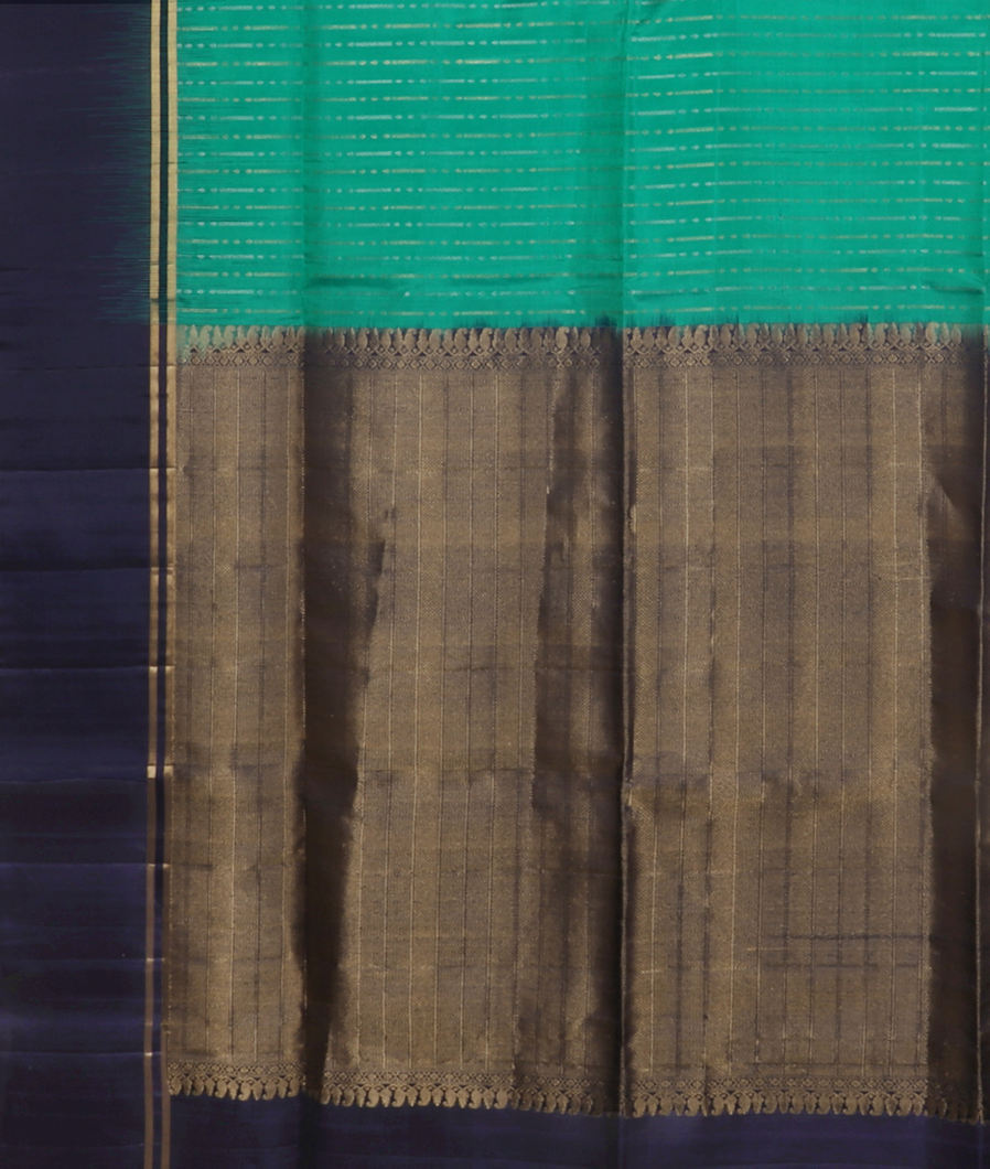 Green Soft Silk Saree T4106544