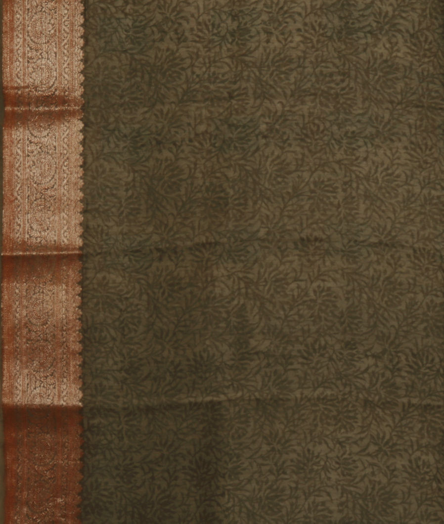 Multicolour Printed Cotton Saree T2485703