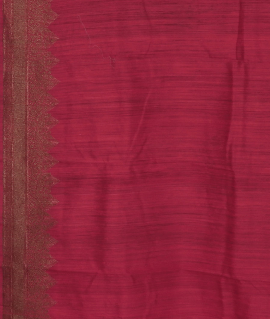 Purple Banaras Tussar Saree T4056203