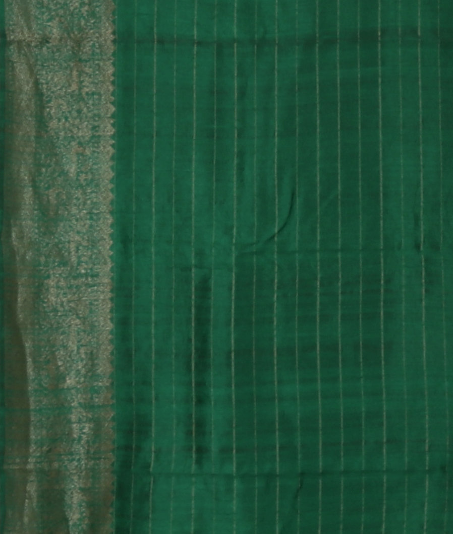 Magenta Banaras Tussar Saree T4022573