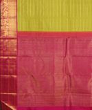 Green Handwoven Kanjivaram Silk Saree T3275144
