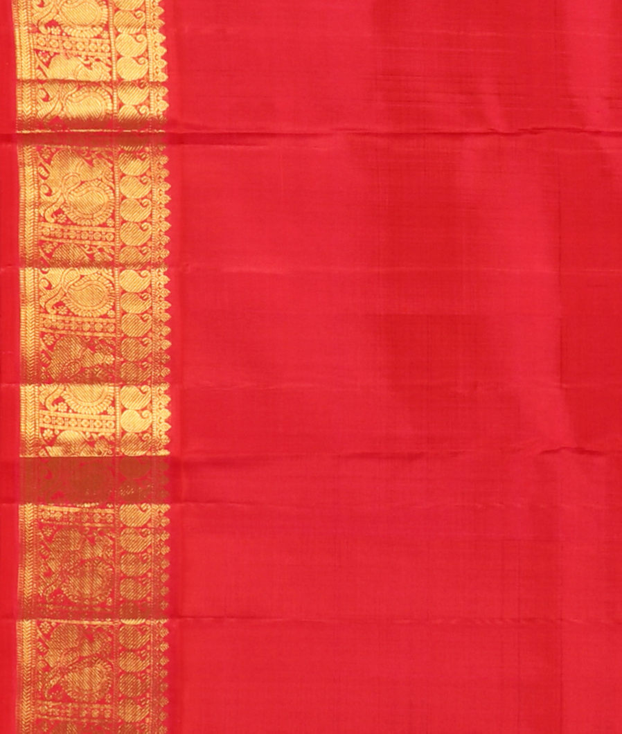 Purple Handwoven Kanjivaram Silk Saree T3751543