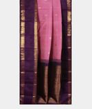 Lavender Pink Handwoven Kanjivaram Silk Saree T3921562