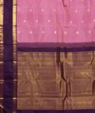 Lavender Pink Handwoven Kanjivaram Silk Saree T3921564
