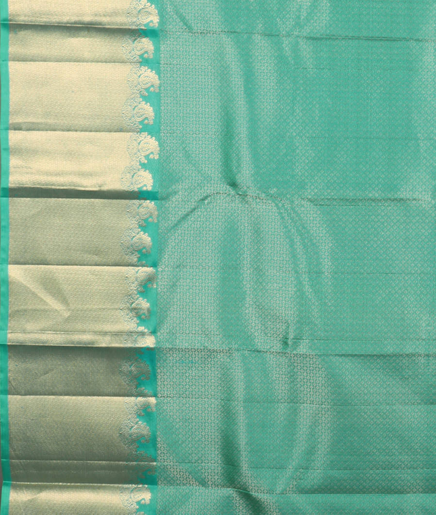 Green Soft Silk Saree T4064773