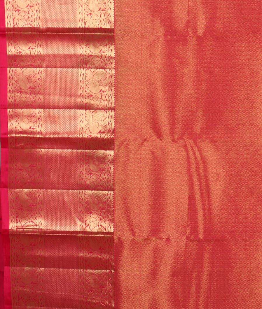 Pinkish Red Soft Silk Saree T4064663