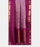 Lavender Handwoven Kanjivaram Silk Saree T3878412