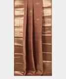 Brown Handwoven Kanjivaram Silk Saree T4038882
