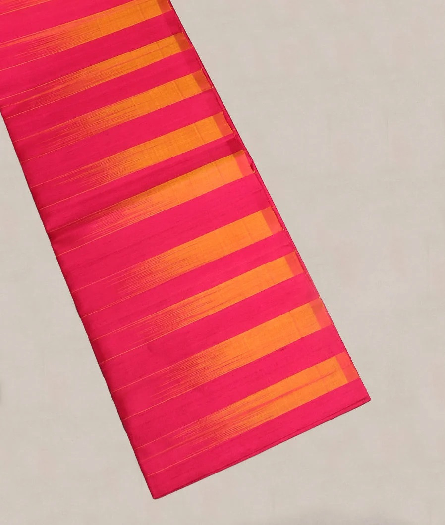 Pinkish Orange Soft Silk Saree T413402-image