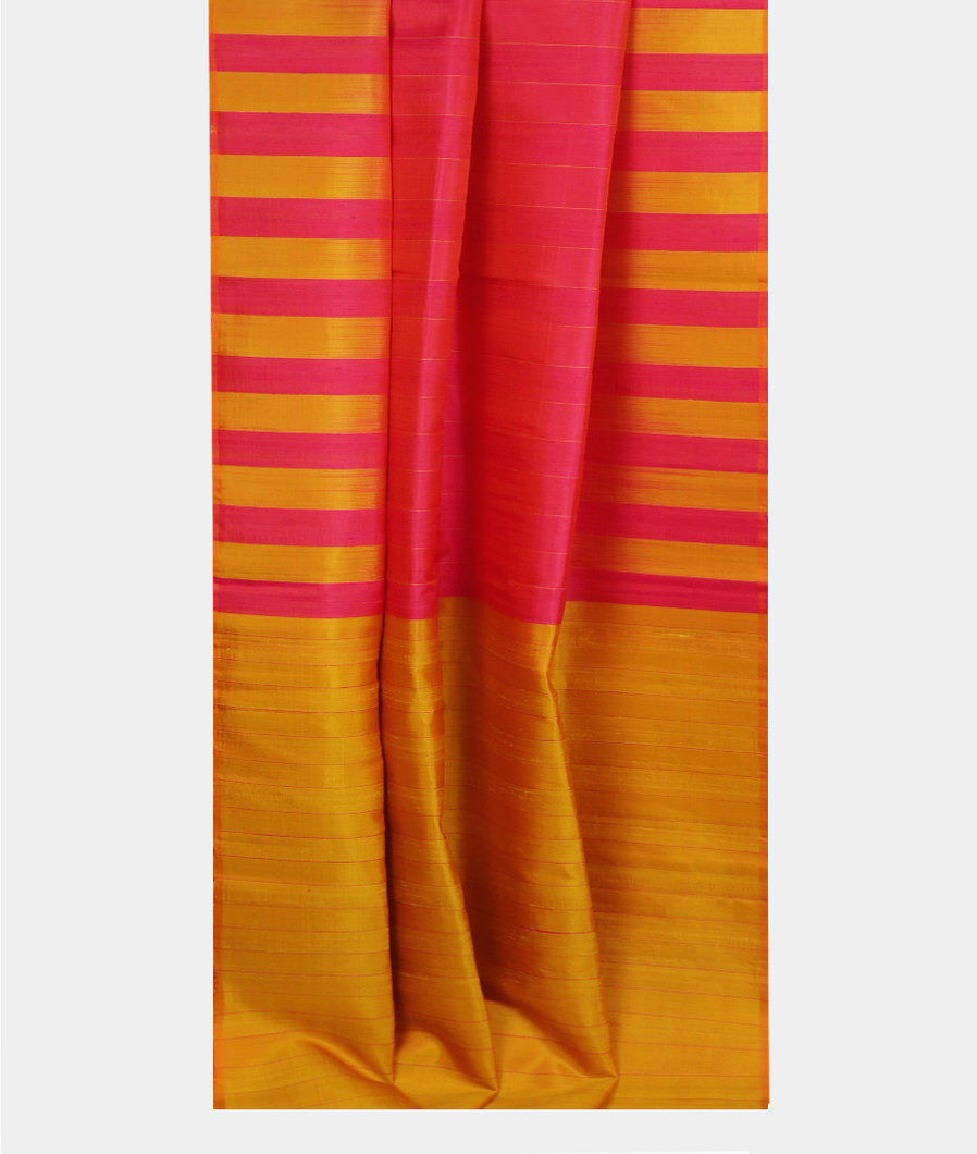 Pinkish Orange Soft Silk Saree T4134022