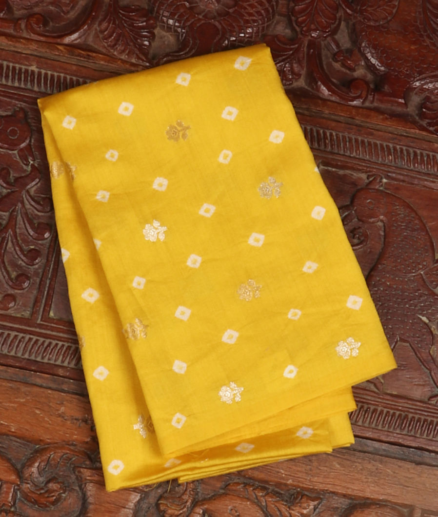 Yellow Tussar Blouse T417302-image