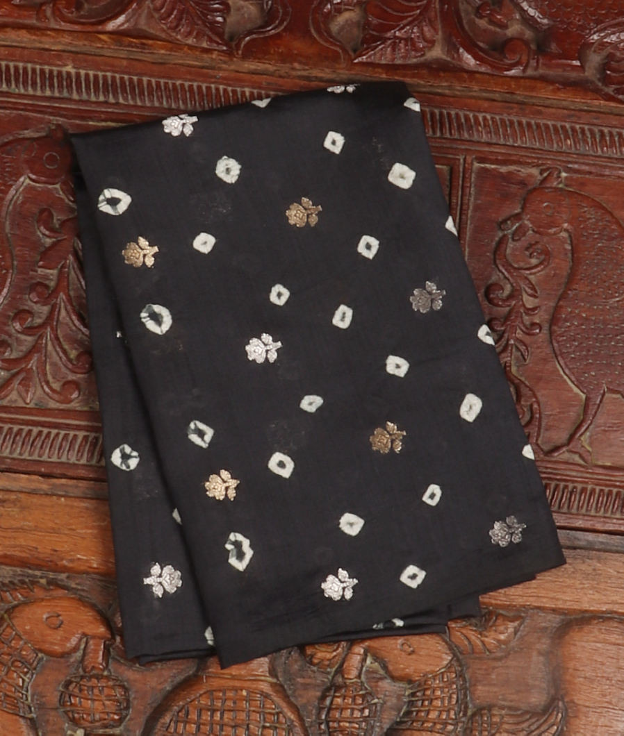 Black Tussar Blouse T417300-image