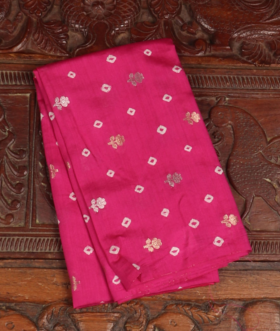 Pink Tussar Blouse T417298-image