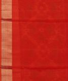 Red Pochampalli Silk Cotton Saree T4167913