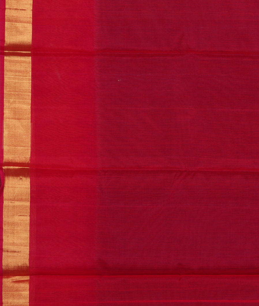 Grey Pochampalli Silk Cotton Saree T4167903