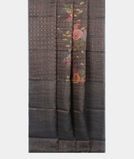 Blue Tissue Tussar Printed Saree T4134802