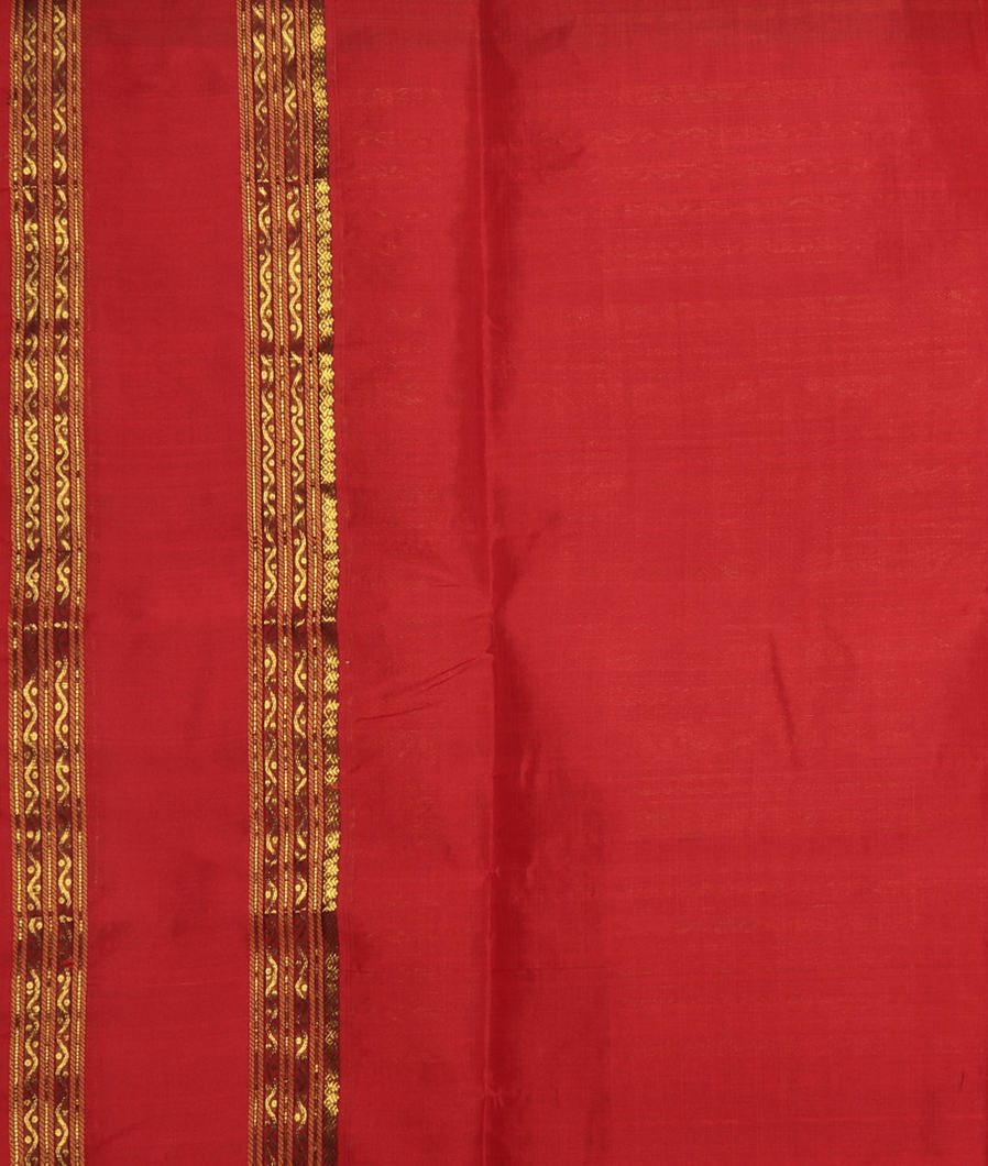 Green Silk Cotton Saree T4167233