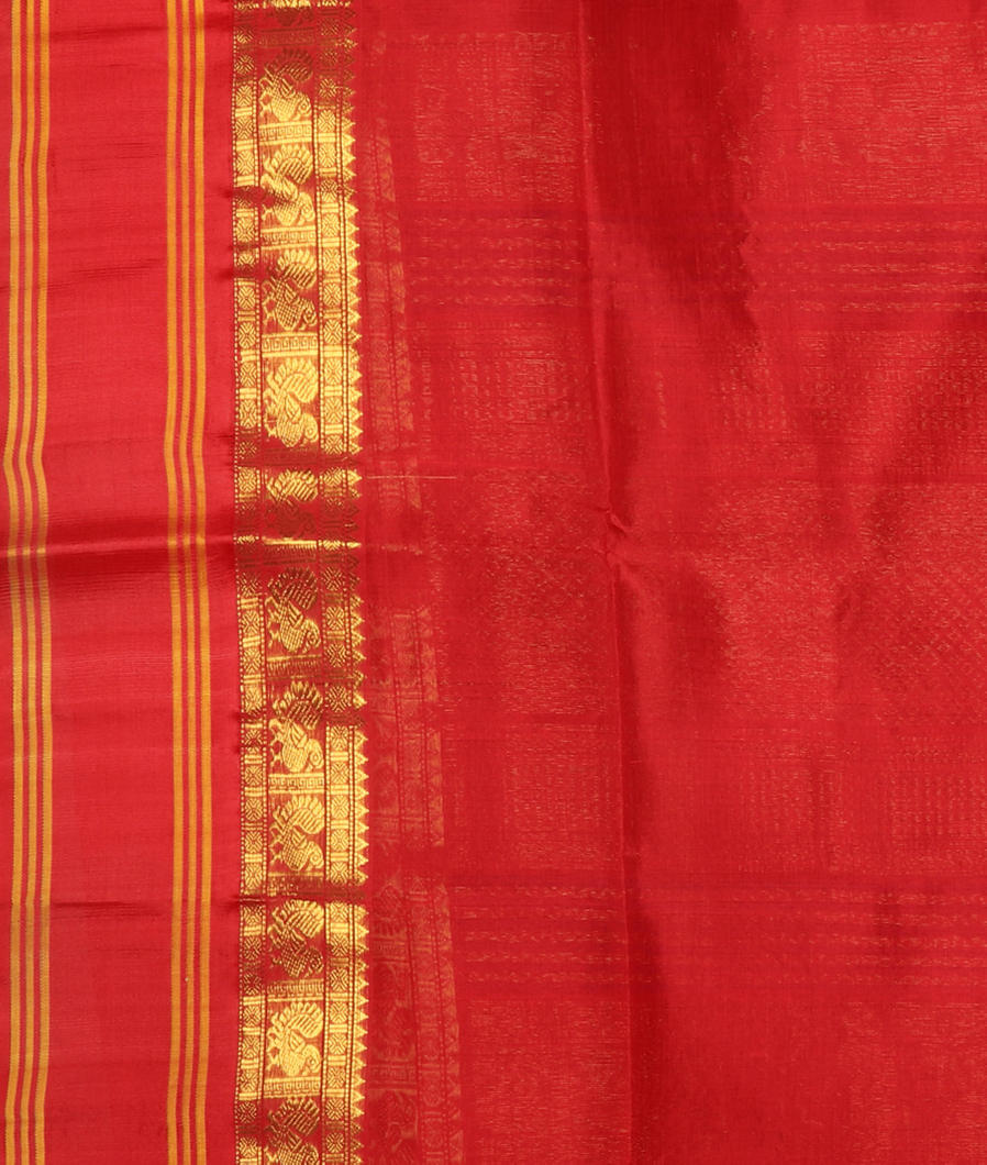Black Silk Cotton Saree T4166533