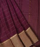 Wine Purple Mysore Silk Saree T4183532