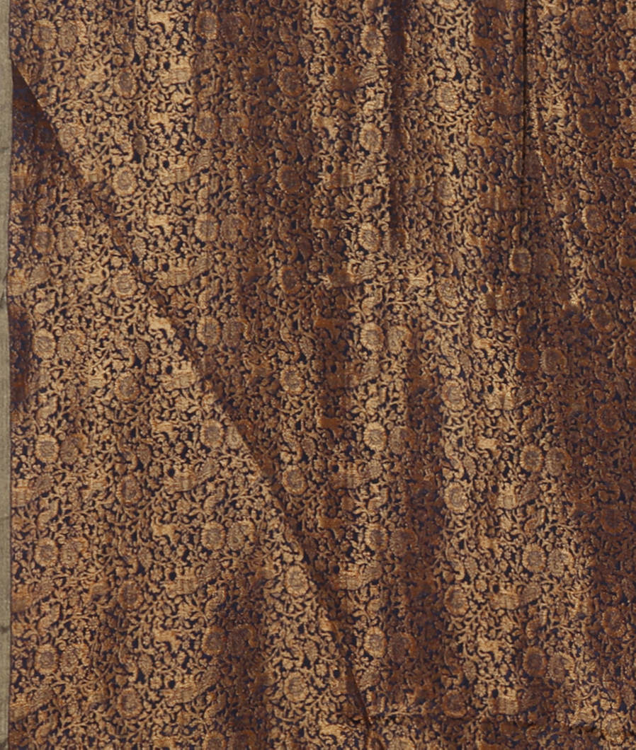 Blue Mysore Silk Saree T4183373