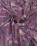 Purple Satin Crepe Silk Saree T417262 4