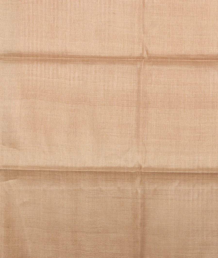 Pink and Yellow Woven Tussar Saree T3823623