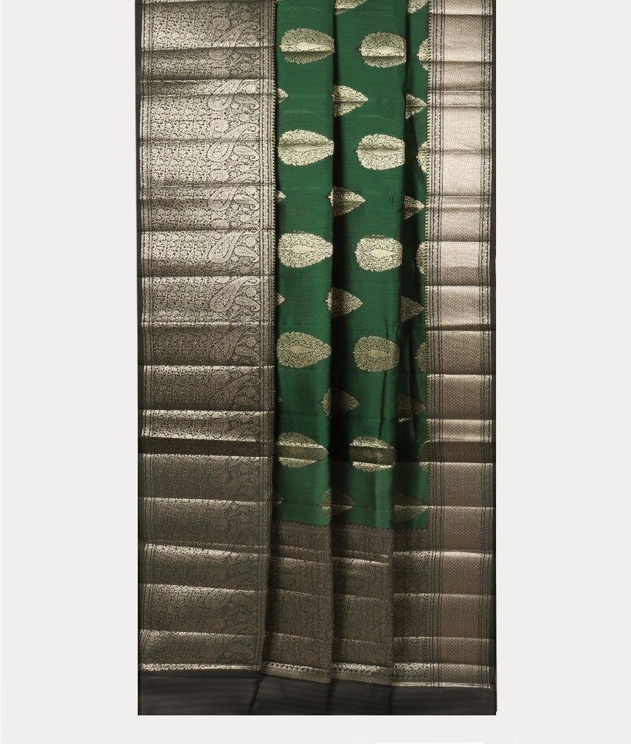 Green Chaniya Silk Saree T4156592