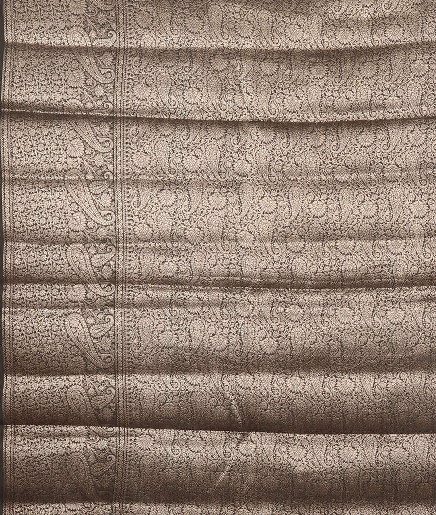 Grey Chaniya Silk Saree T4156603