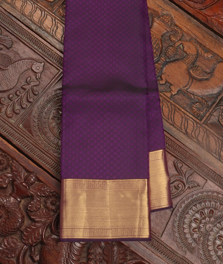 Purple Soft Silk Saree T407586-image