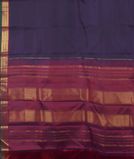 Blue Handwoven Kanjivaram Silk Saree T4191684