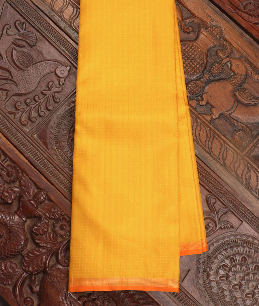 Yellow Handwoven Kanjivaram Silk Saree T415293-image
