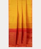 Yellow Handwoven Kanjivaram Silk Saree T4152932