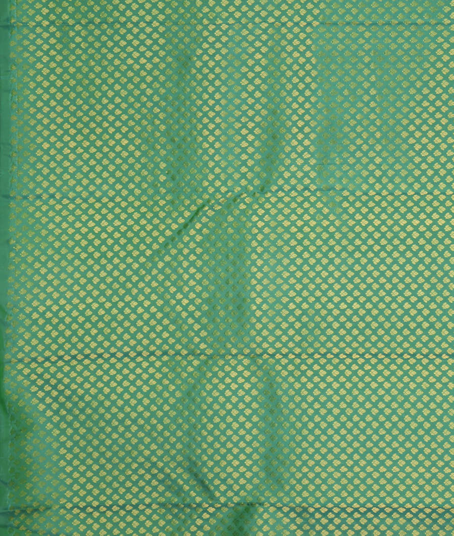 Green Handwoven Kanjivaram Silk Saree T3845153