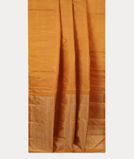 Yellow Handwoven Kanjivaram Silk Saree T4189662