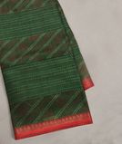 Green Tussar Printed Saree T4145581