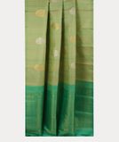 Green Handwoven Kanjivaram Silk Saree T4191232
