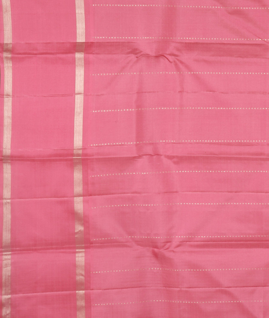 Pink Handwoven Kanjivaram Silk Saree T4189693